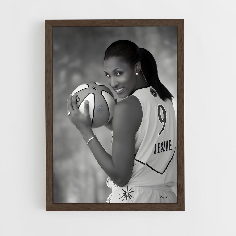 Poster Lisa leslie – affiche Basketball (vue 5)